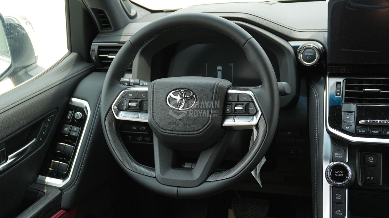 Toyota Land Cruiser VXR FULL OPTION LC300 3.5L HEV 457TT AT | 7-SEATS | JBL | 360 CAMERA | SOFT DOOR CLOSING| 2026MY