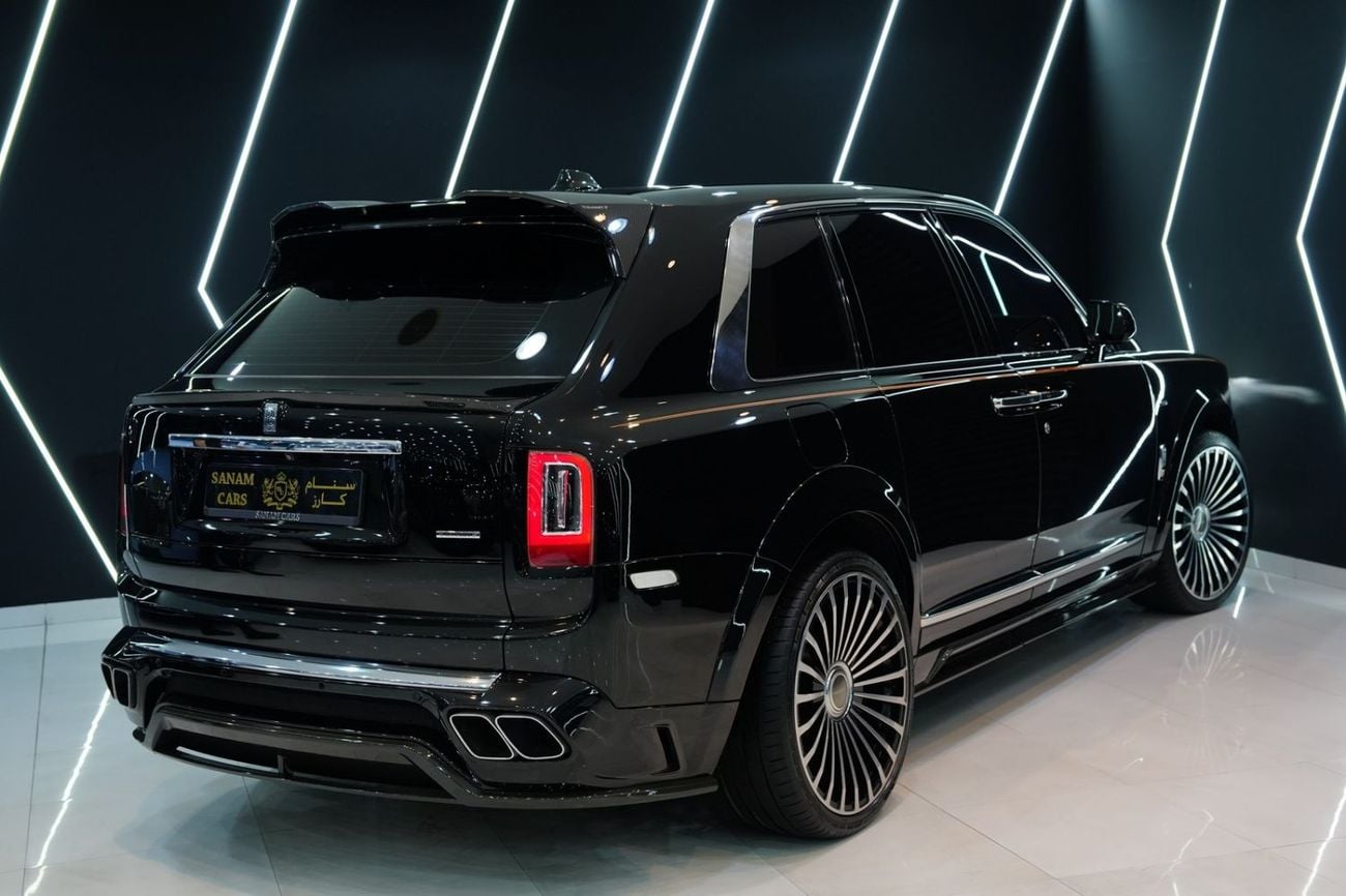 Rolls Royce Cullinan Mansory Kit 2021 Rolls-Royce Cullinan, Full Mansory Exterior Body Kit, Starlight. Rear Entertainment, GCC Specs!
