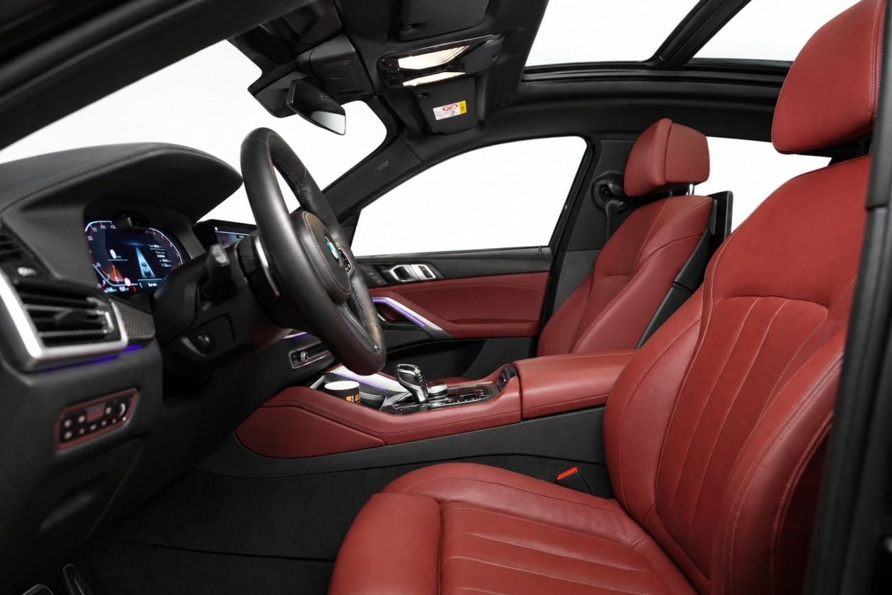 بي أم دبليو X6 40i M SPORT EXCLUSIVE بي إم دبليو X6 XDRIVE 40I M KIT موديل 2021 بمواصفات دول مجلس التعاون الخليجي