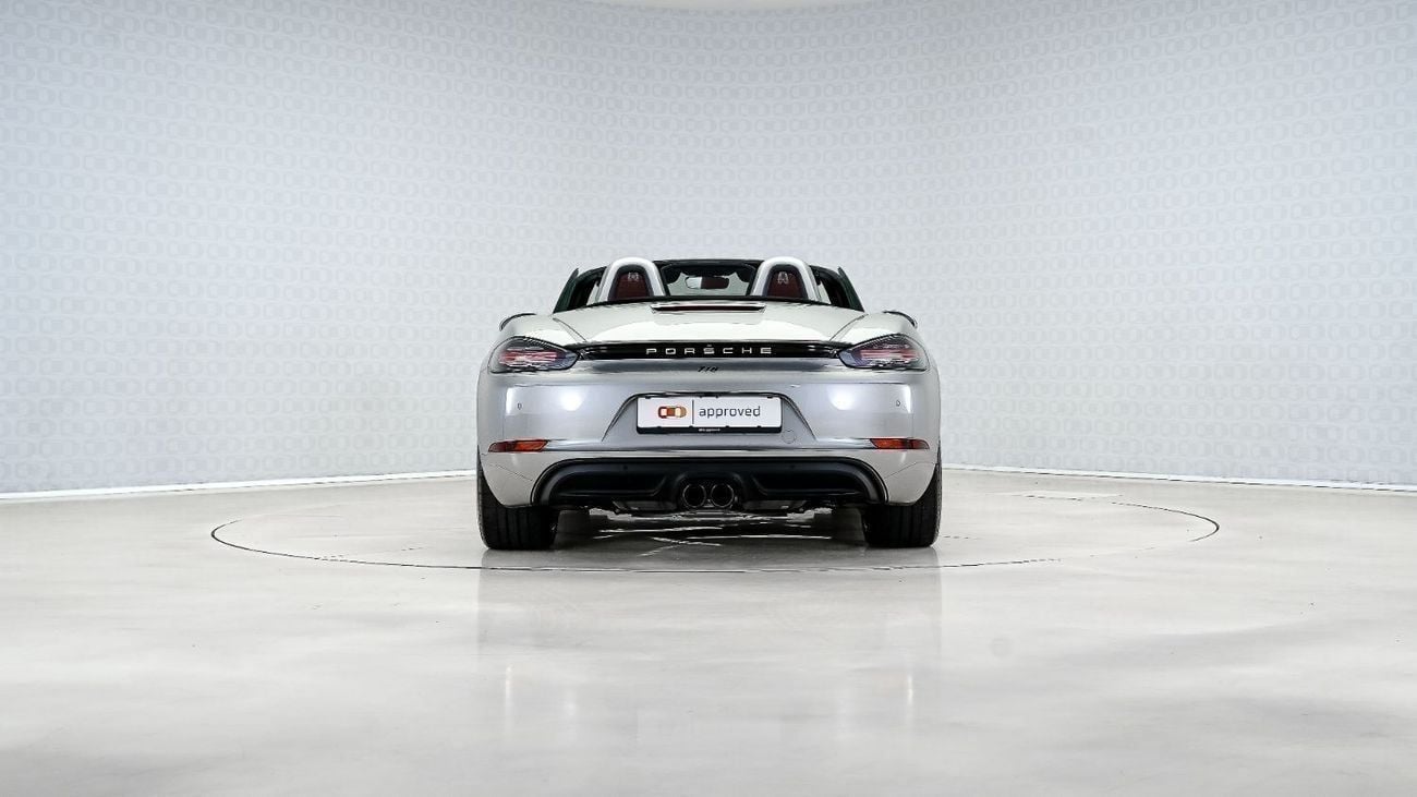 Porsche 718 Boxster STYLE EDITION UAE's Very Best Example | AED 4,415 Per Month