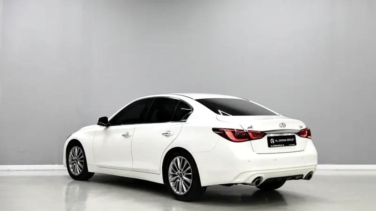 Infiniti Q50 LUXE GCC | Infiniti Q50 | 1,150 AED Monthly | Free Insurance + Registration | V6 3.0L Ref#M460243