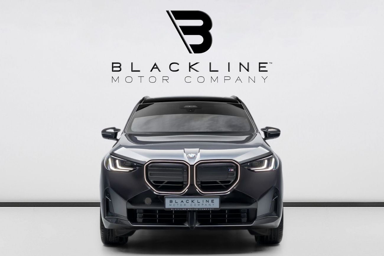 BMW X3 M50 XDRIVE BUY NOW, PAY 2027 | THE BLACKLINE STANDARD | April 2030 BMW Warranty + Service, Low KMs, GCC