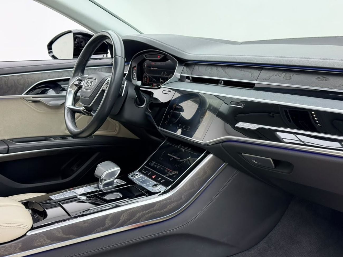 Audi A8 L 55 TFSI HIGH SPEC 2024 Audi A8 L S line Black Edition, Audi Warranty+Full Service History, GCC Specs.