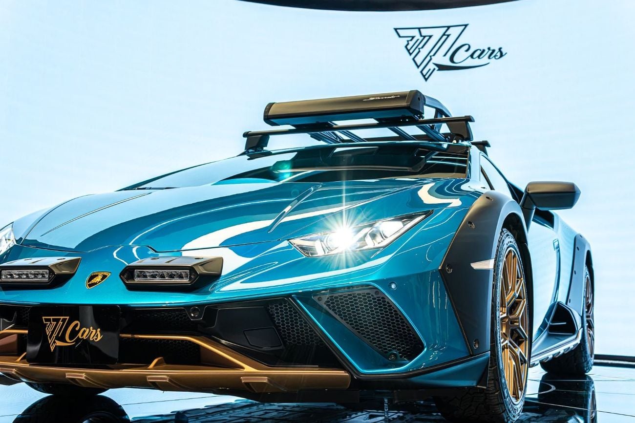 Lamborghini Huracan 2024 Lamborghini Huracán Sterrato | 1 of 1,499 | 5.2L V10 | Service and dealer Warranty | GCC Specs
