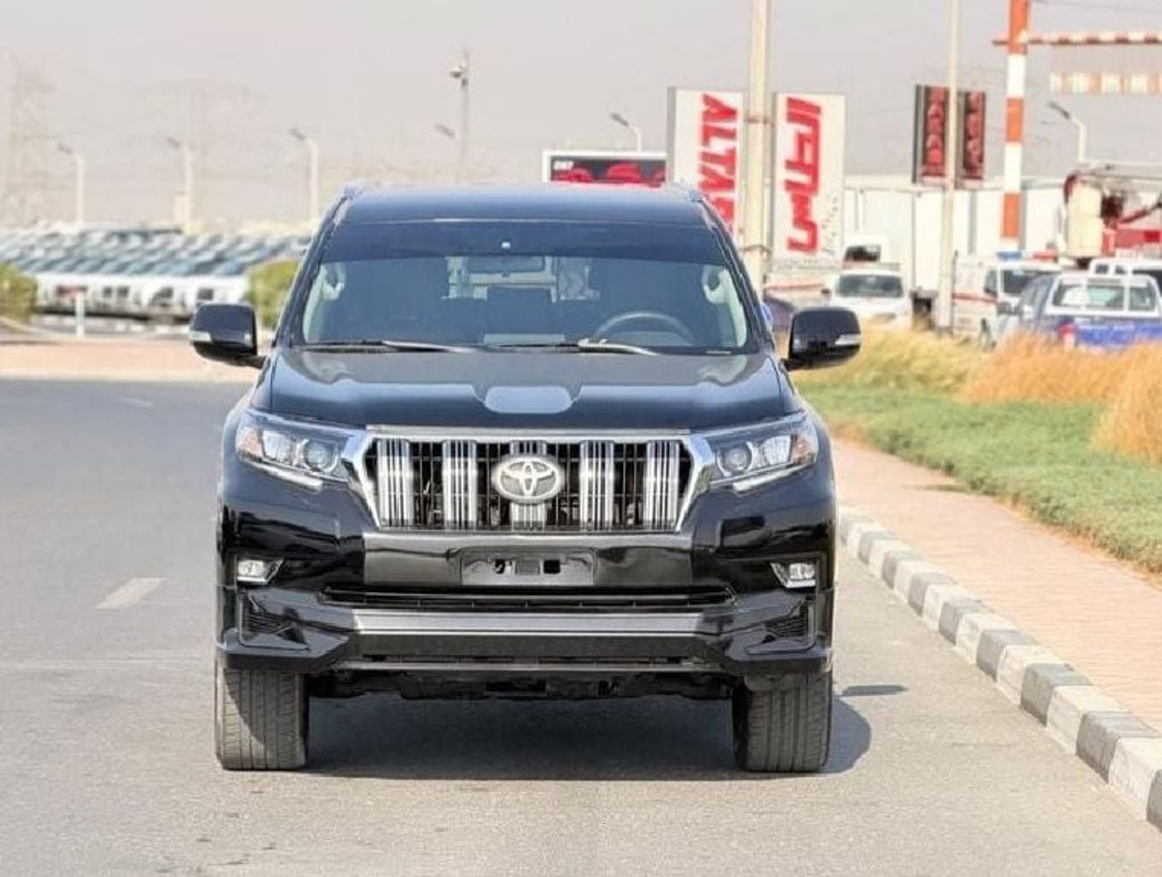 Toyota Prado VXR 2019Model 2.8 diesel Engine Colour Black Transmission Automatic Interior Brown leathers seats 7seats