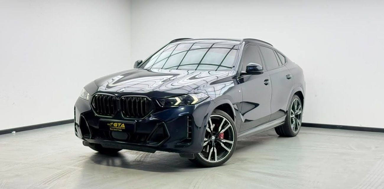 BMW X6 XDRIVE40I M SPORT 2024 BMW X6 xDrive40i M-Sport PRO, 2028 BMW Warranty + Service Pack, Full BMW Service History, GCC