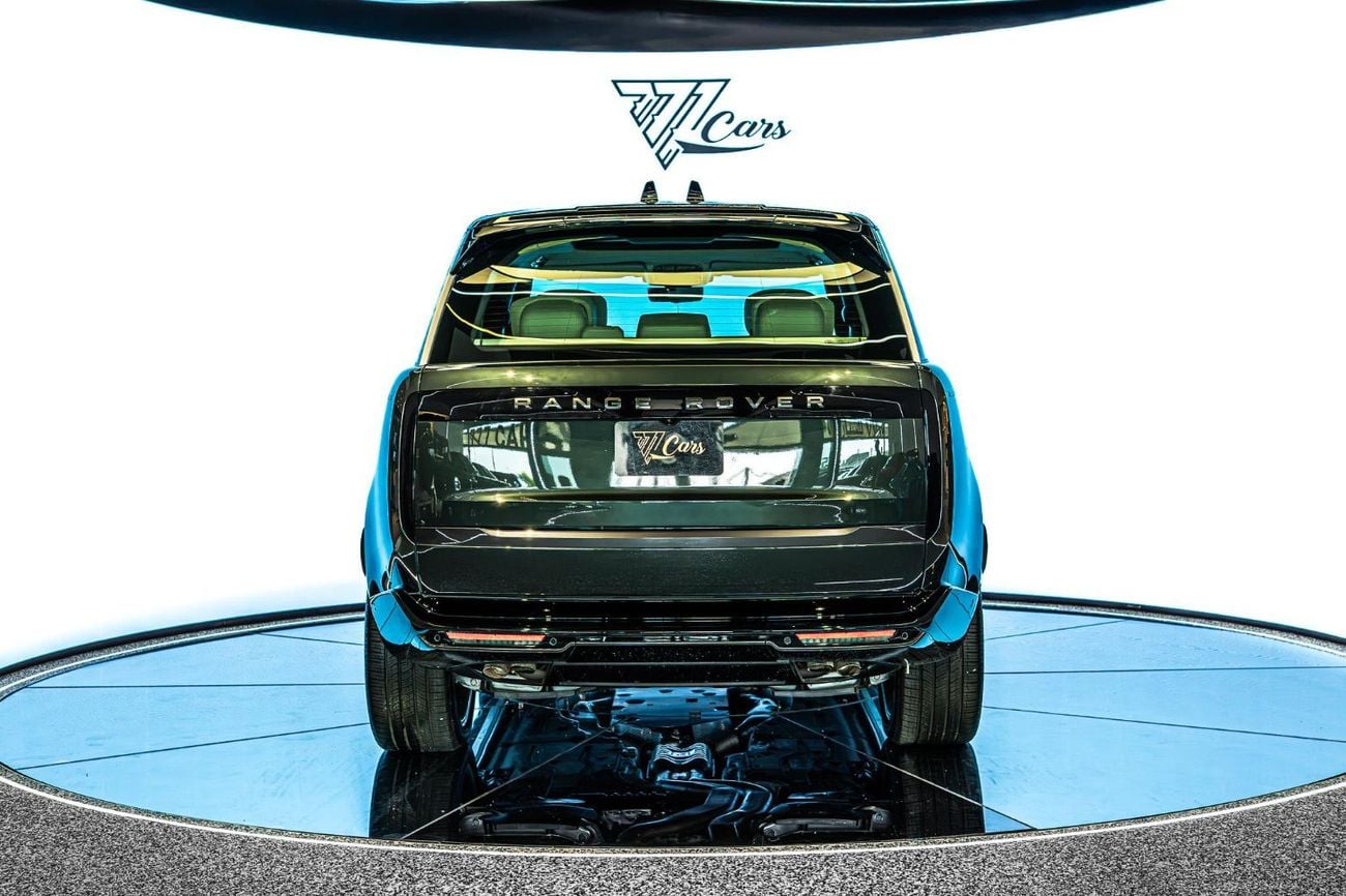 لاند روفر رينج روفر AUTOBIOGRAPHY P530 | Belgravia Green | Black Roof | White Interior | Shadow Exterior Package | GCC Specs