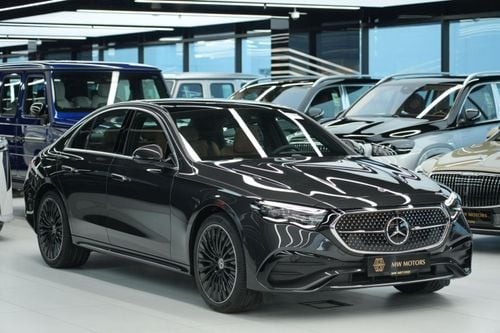 مرسيدس بنز E200 Summer Offer | E 200 | GCC 0km | Agency Warranty | AMG Sports Package