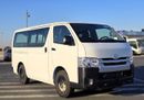 تويوتا هاياس GL Toyota Hiace Std Roof 15 Seater 2.7l Petrol M/T RWD White Color 2026 Model