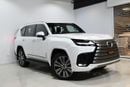 Lexus LX600 SIGNATURE 2023 Lexus LX600, Service History, 1 Year Warranty, Excellent Condition, Full PPF, GCC