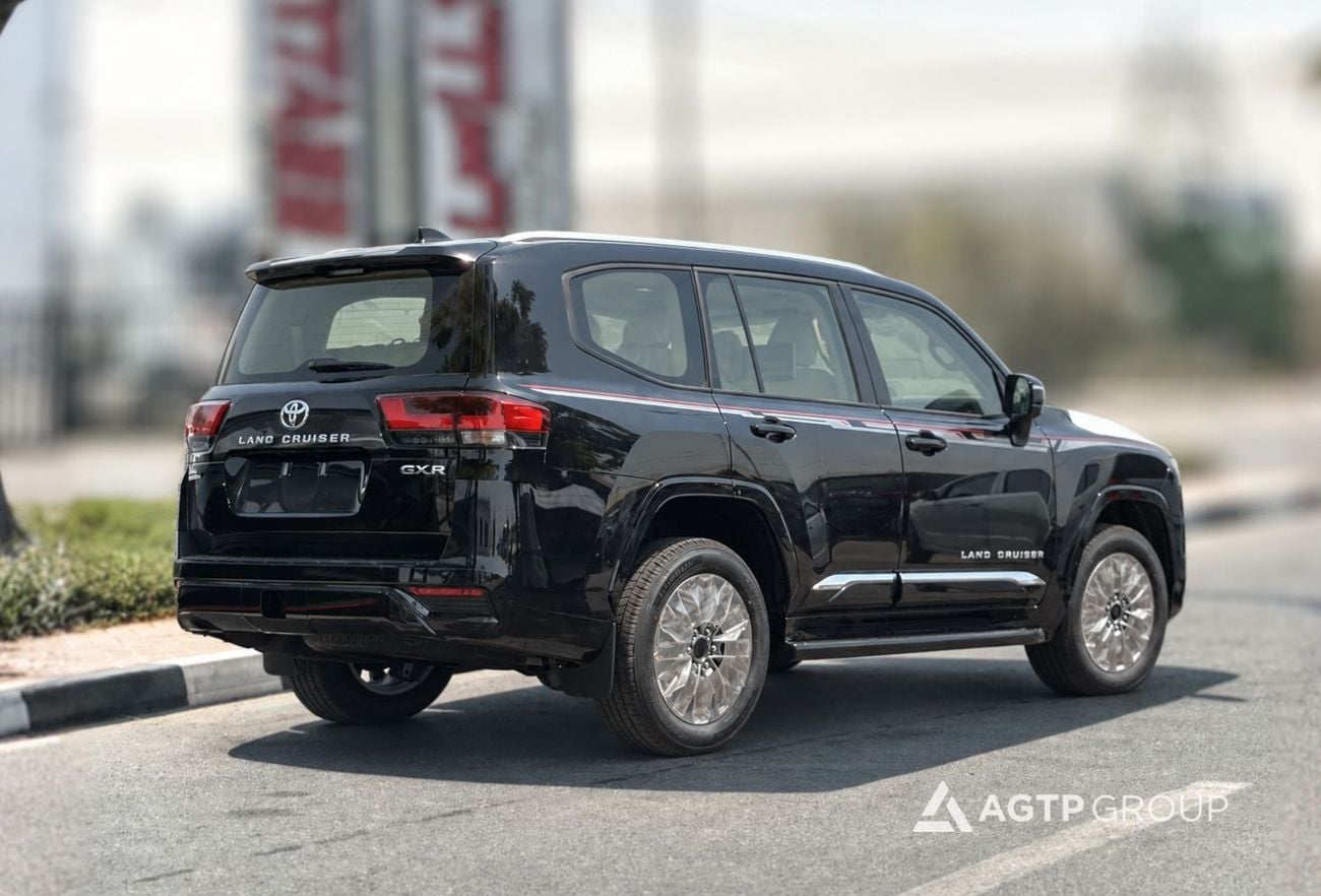 Toyota Land Cruiser GXR 3.5L TWIN TURBO | READY EXPORT STOCK | 4WD | Beige Leather | Sunroof | Rear Entertainment | GCC Spec