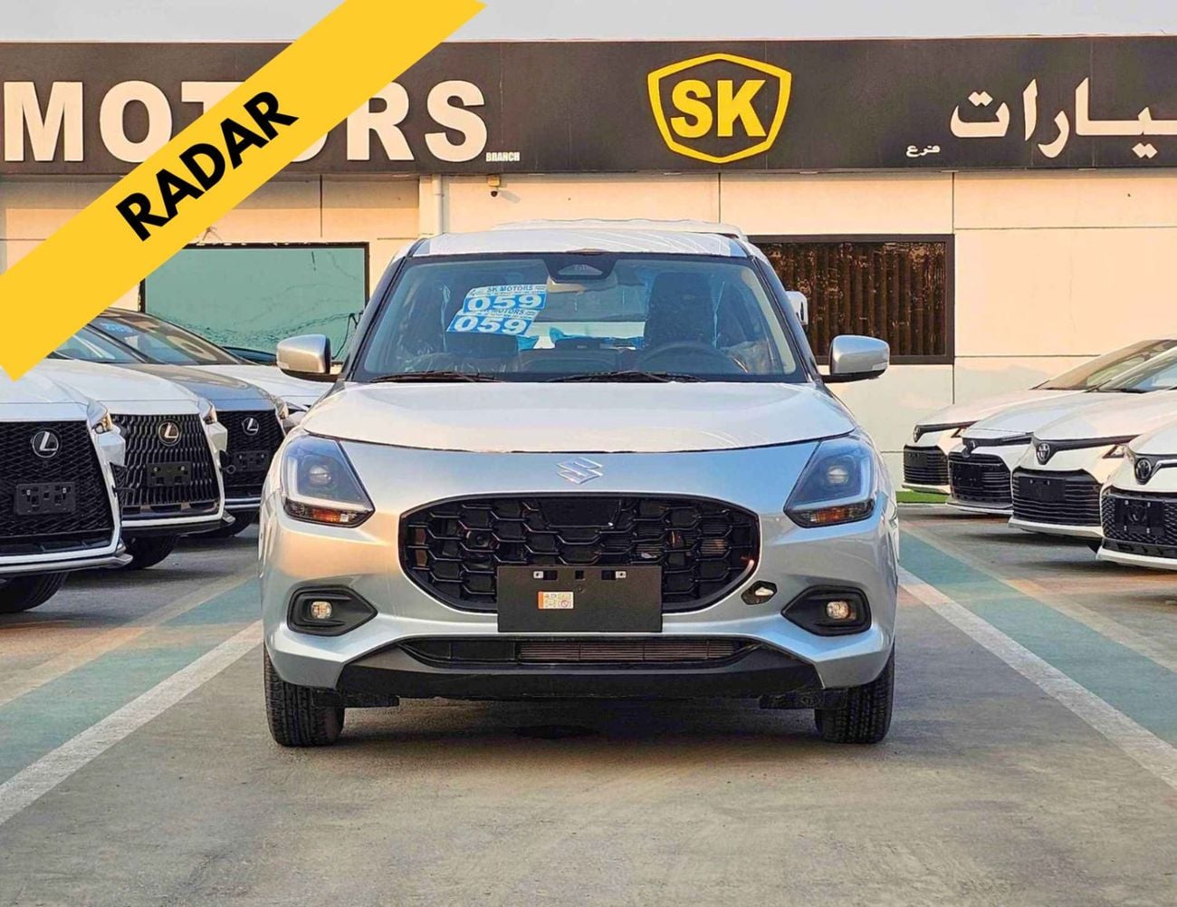 سوزوكي سويفت GLX || 1.2L PETROL A/T | RADAR | PUSH START | REAR CAMERA | REAR PARKING SENSOR (CODE # SWGLXFO)