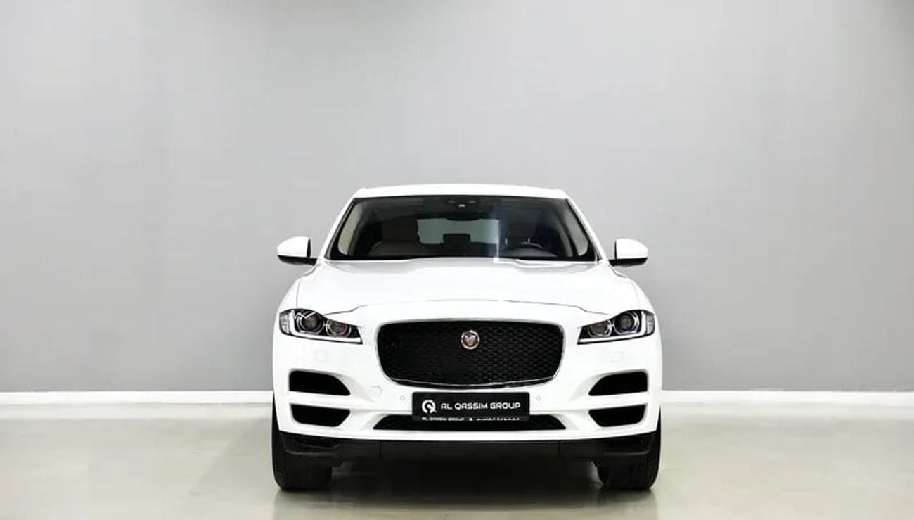 Jaguar F-PACE PRESTIGE GCC | 1,400 AED Monthy | Free Insurance + Registration | Warranty Till 2027 | Ref#A395886