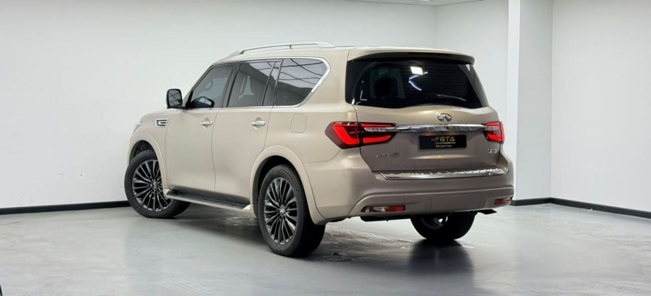 إنفينيتي QX80 LUXE SENSORY PROACTIVE إنفينيتي QX80 LUXE موديل 2022، ضمان إنفينيتي ساري حتى 2027، سجل صيانة كامل لدى إنفينيتي، 7 مقاعد، خل