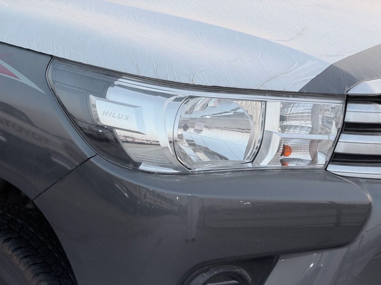 Toyota Hilux DLX 2026 Toyota Hilux 2.4L Diesel 4WD Double Cab Pickup, equipped with a manual transmission. Powered by