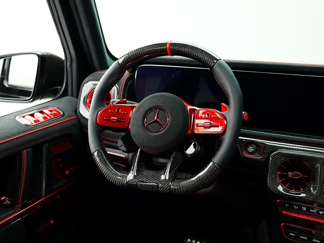 Mercedes Benz G63 AMG STANDARD WARRANTY | FULL OPTION | ROCKET 900 KIT | CUSTOM LEATHER ALCANTARA INTERIOR