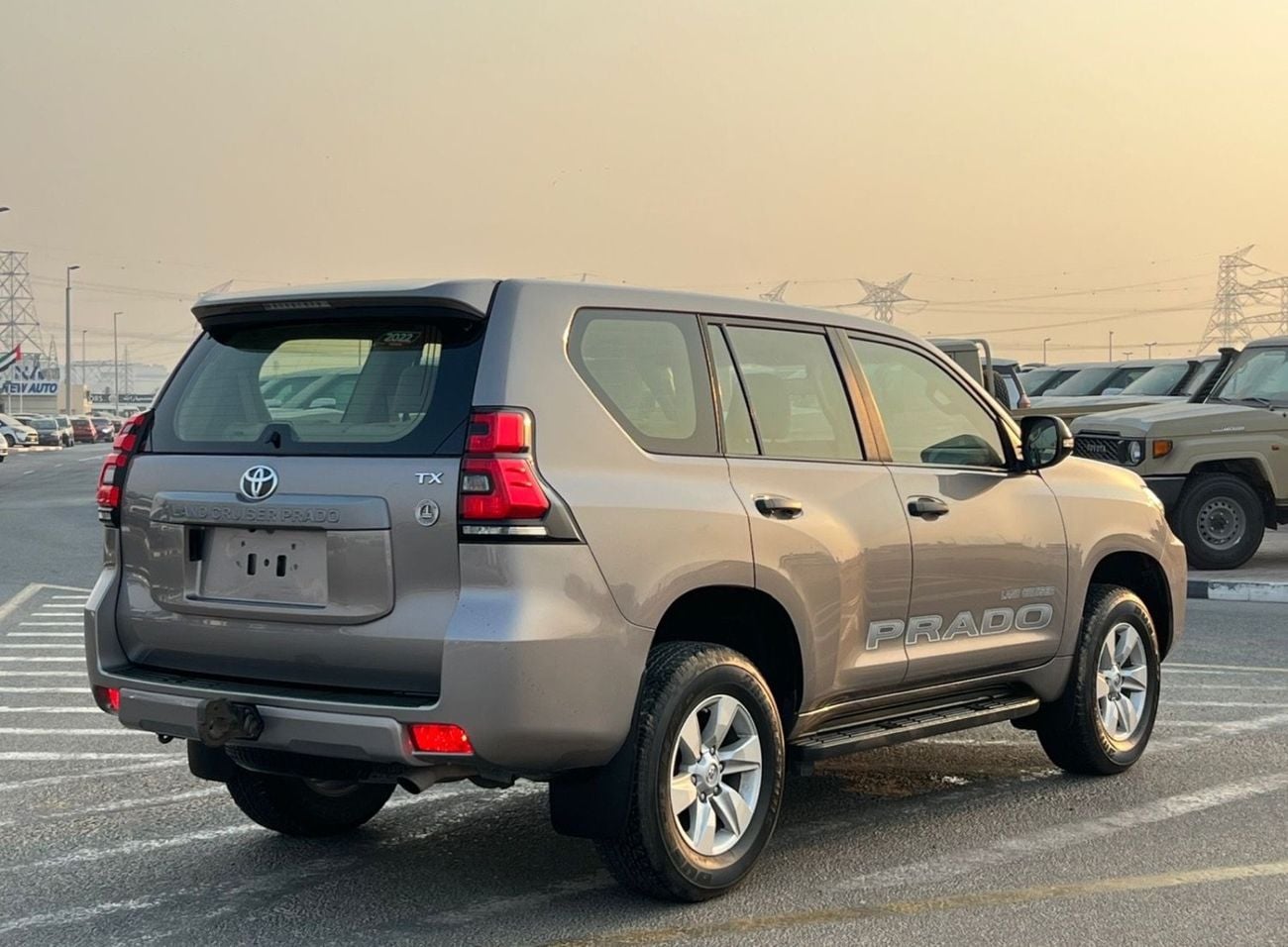Toyota Prado TX-L 2022 Toyota Prado TX 2.7L V4- AWD 4x4 - No accident - 2 key Rear Sensor -