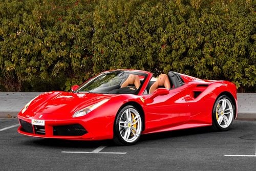 فيراري 488 سبايدر ستاندارد GCC | 35,000 KM | Power Craft Exhaust