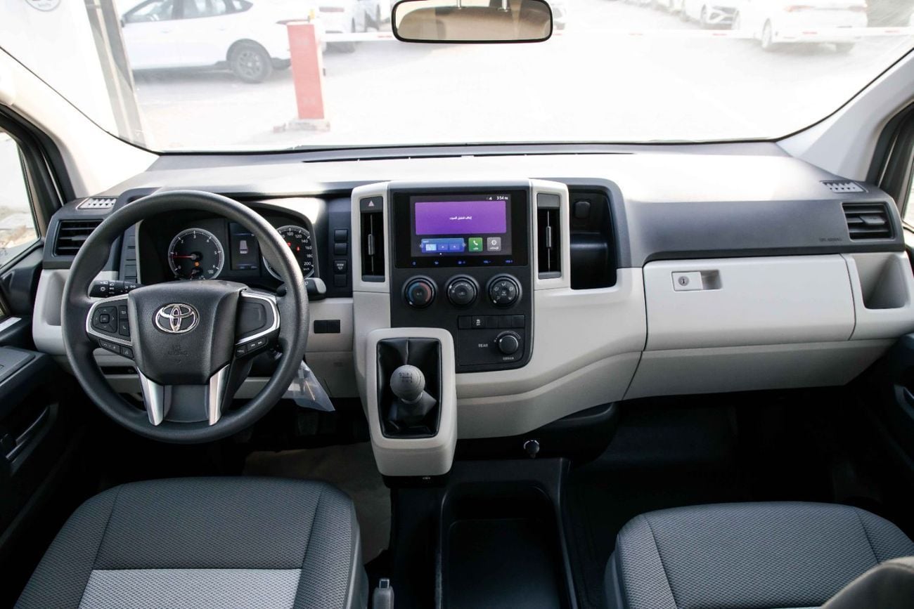 Toyota Hiace GL Manual 2.8L - White Inside Dark Grey | Export Only