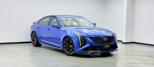 Cadillac CT5 V-SERIES BLACKWING 2025 Cadillac CT5 V Blackwing, 4 Years Warranty + Service Pack, Carbon Fiber Package, Low Km, GCC