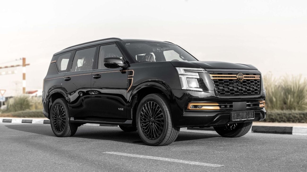 Nissan Patrol 75th Anniversary 2027 Nissan Patrol 3.5L AT Petrol 75th Anniversary (Black-Brown)