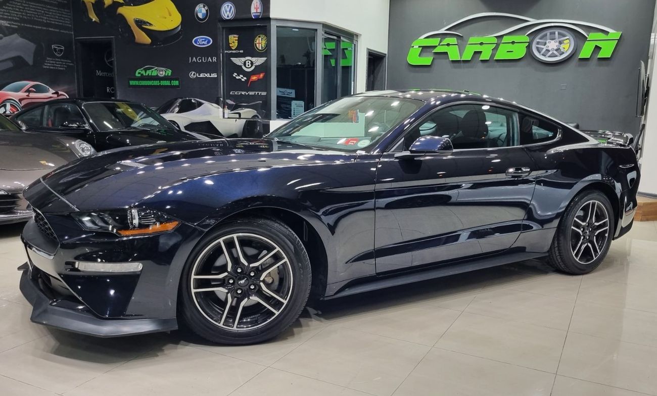 Ford Mustang FORD MUSTANG ECOBOOST 2021 WITH ONLY 7K KM IN PERFECT CONDITION FOR 89K AED
