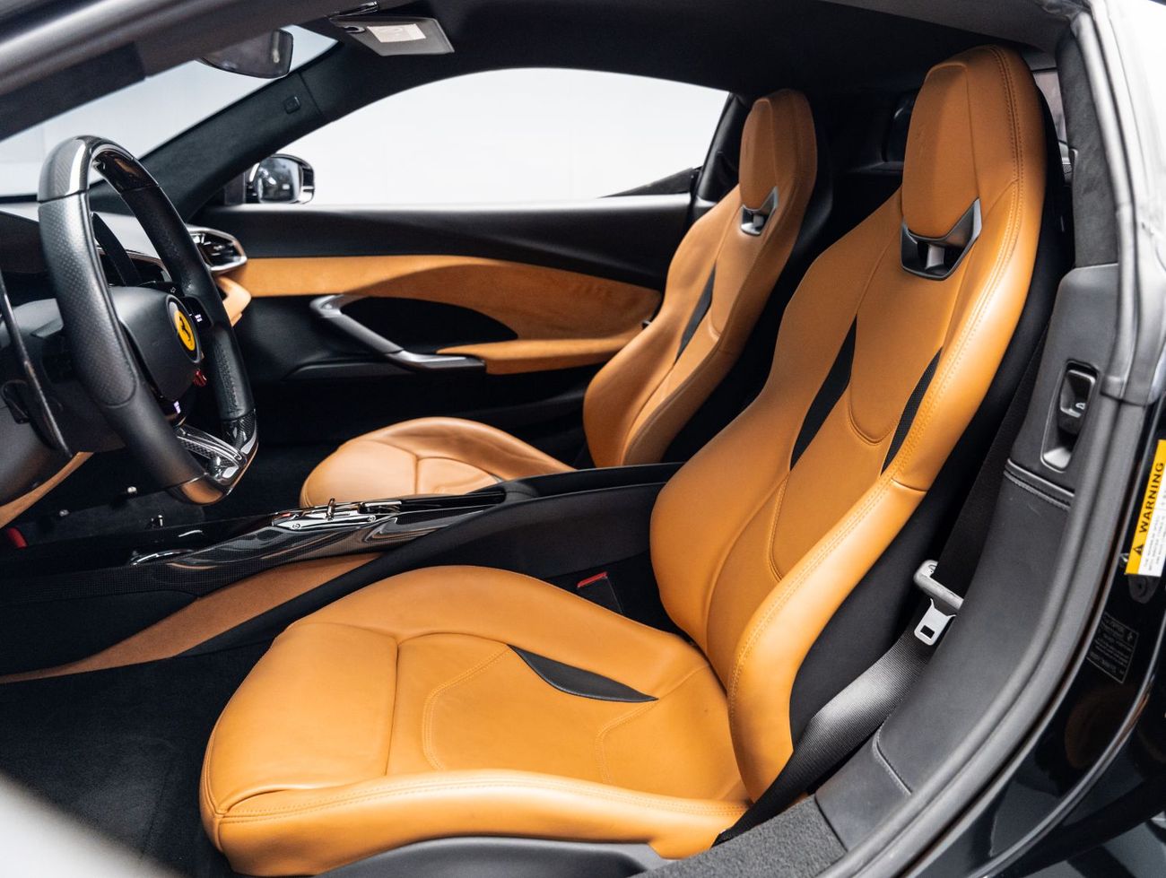 فيراري 296 GTB GTB BUY NOW, PAY 2027 | THE BLACKLINE STANDARD | Warranty, Ferrari Service Contract, Low KMs, GCC