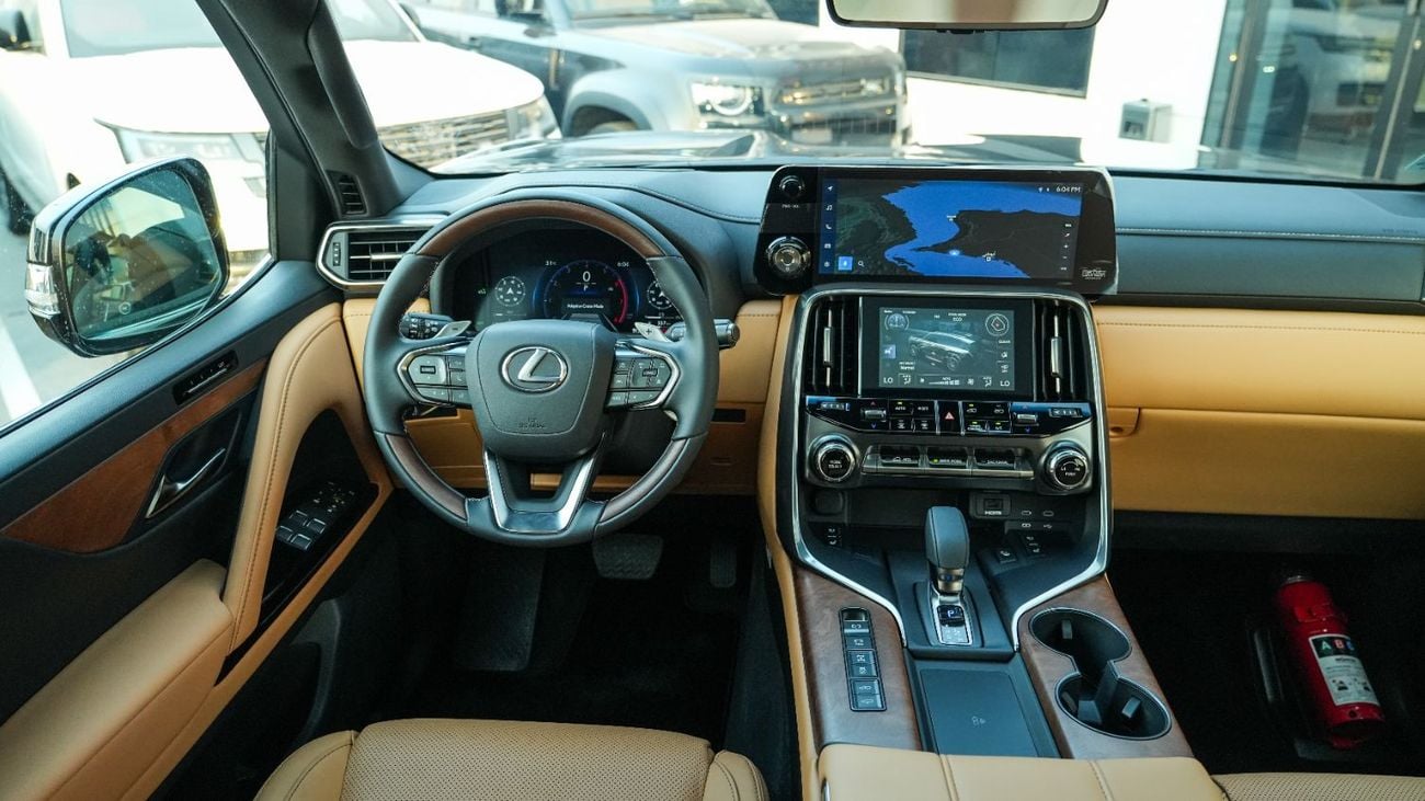 لكزس LX 700h SIGNATURE 3.5 HYBRID Black-Tan 2026 Export Only