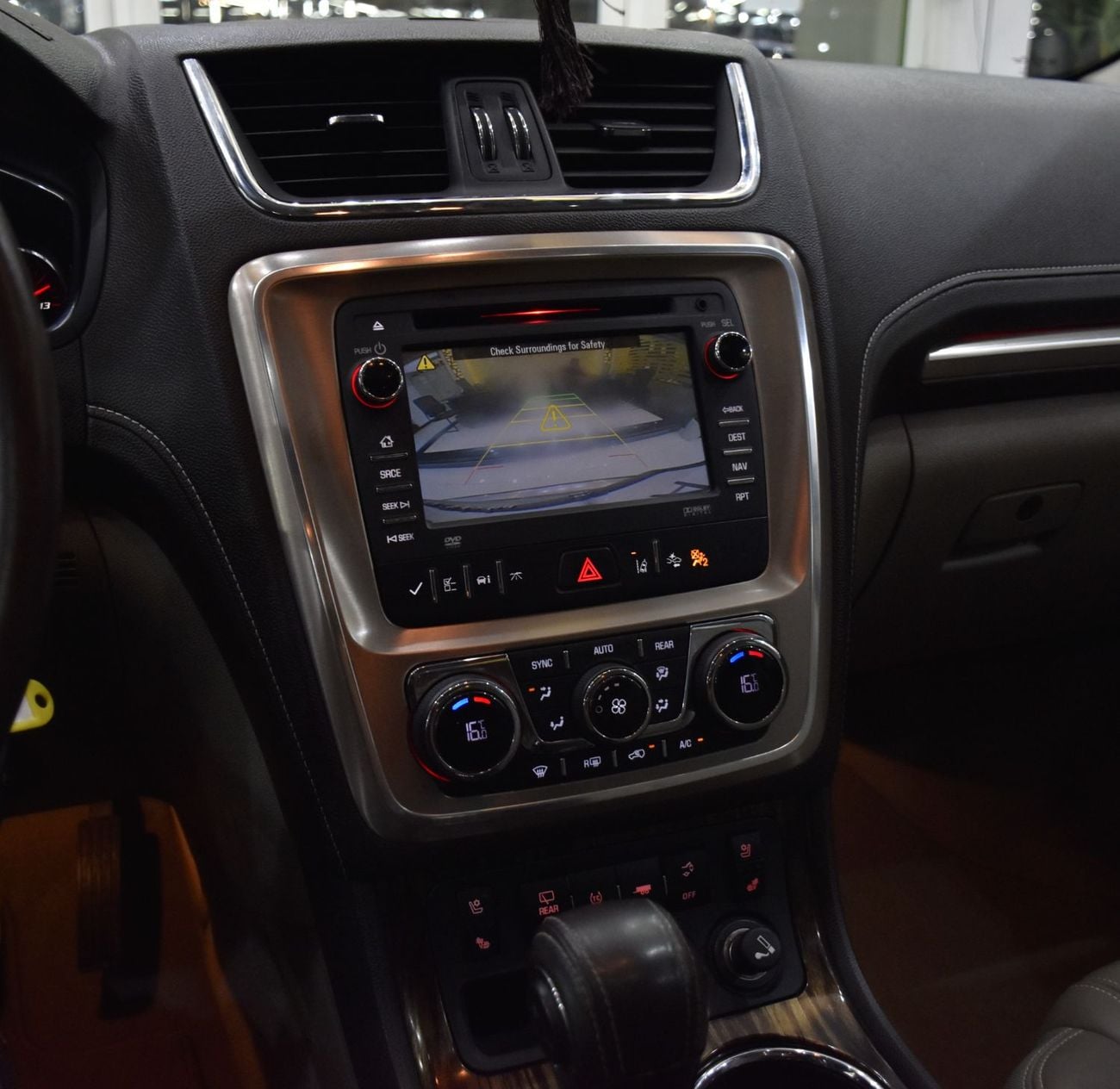 GMC Acadia DENALI EXCELLENT DEAL for our GMC Acadia Denali AWD ( 2014 Model ) in Silver Color GCC Specs