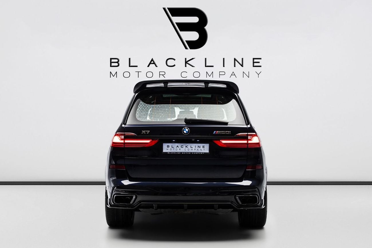 BMW X7 M50i BUY NOW, PAY 2027 | THE BLACKLINE STANDARD | 12 Months Warranty, GCC