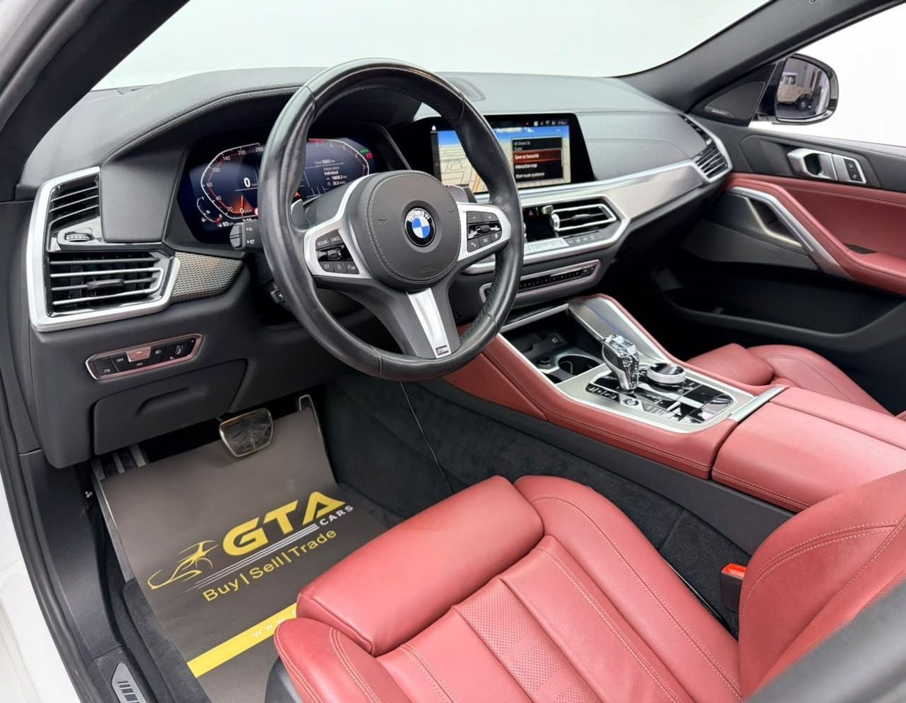 بي أم دبليو X6 40i M SPORT بي إم دبليو X6 xDrive40i M-Sport موديل 2023، ضمان بي إم دبليو + باقة خدمة 2027، سجل صيانة كامل من بي
