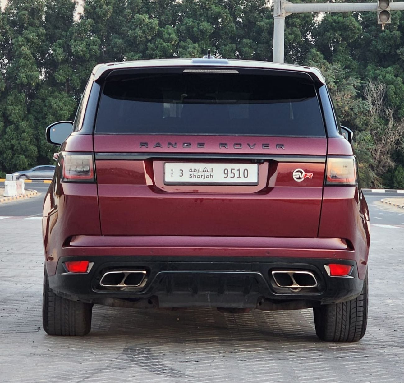 Land Rover Range Rover Sport SVR American upgrade