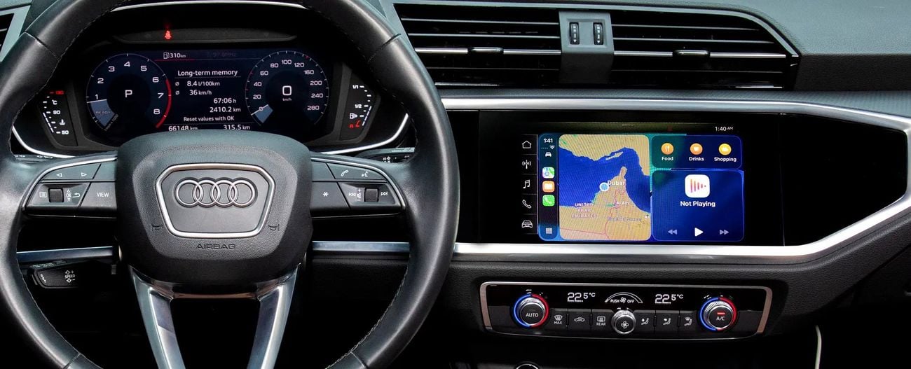 Audi Q3 35 TFSI ADVANCED Full Dealer Service History • GCC