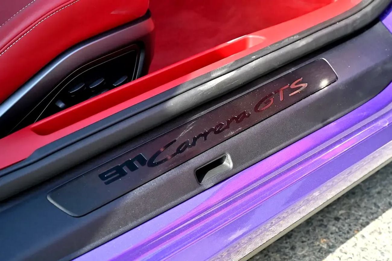 Porsche 911 CARRERA GTS Manual | Purple | 3.0L Twin-Turbo Flat-6 | 480 HP | 2,751 KM