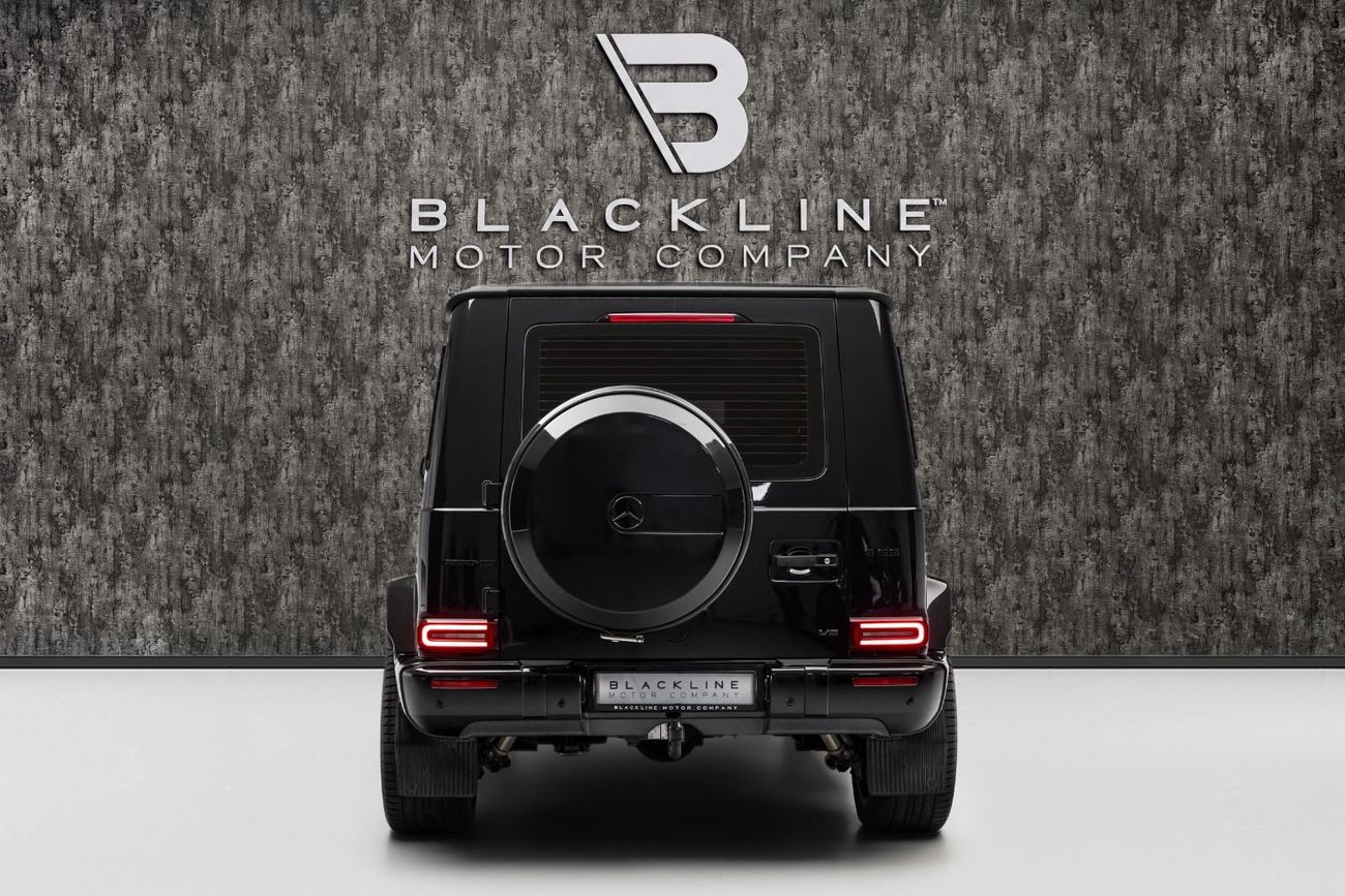 Mercedes Benz G63 AMG STANDARD BUY NOW, PAY 2027 | THE BLACKLINE STANDARD | Mercedes Warranty + Service Contract, GCC