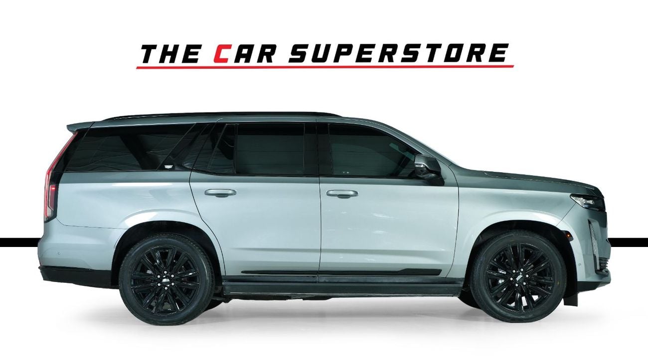 Cadillac Escalade SPORT 600 Sport-GCC-7 Seats-Full Service History With Dealer-Black Pack-Captain Seats