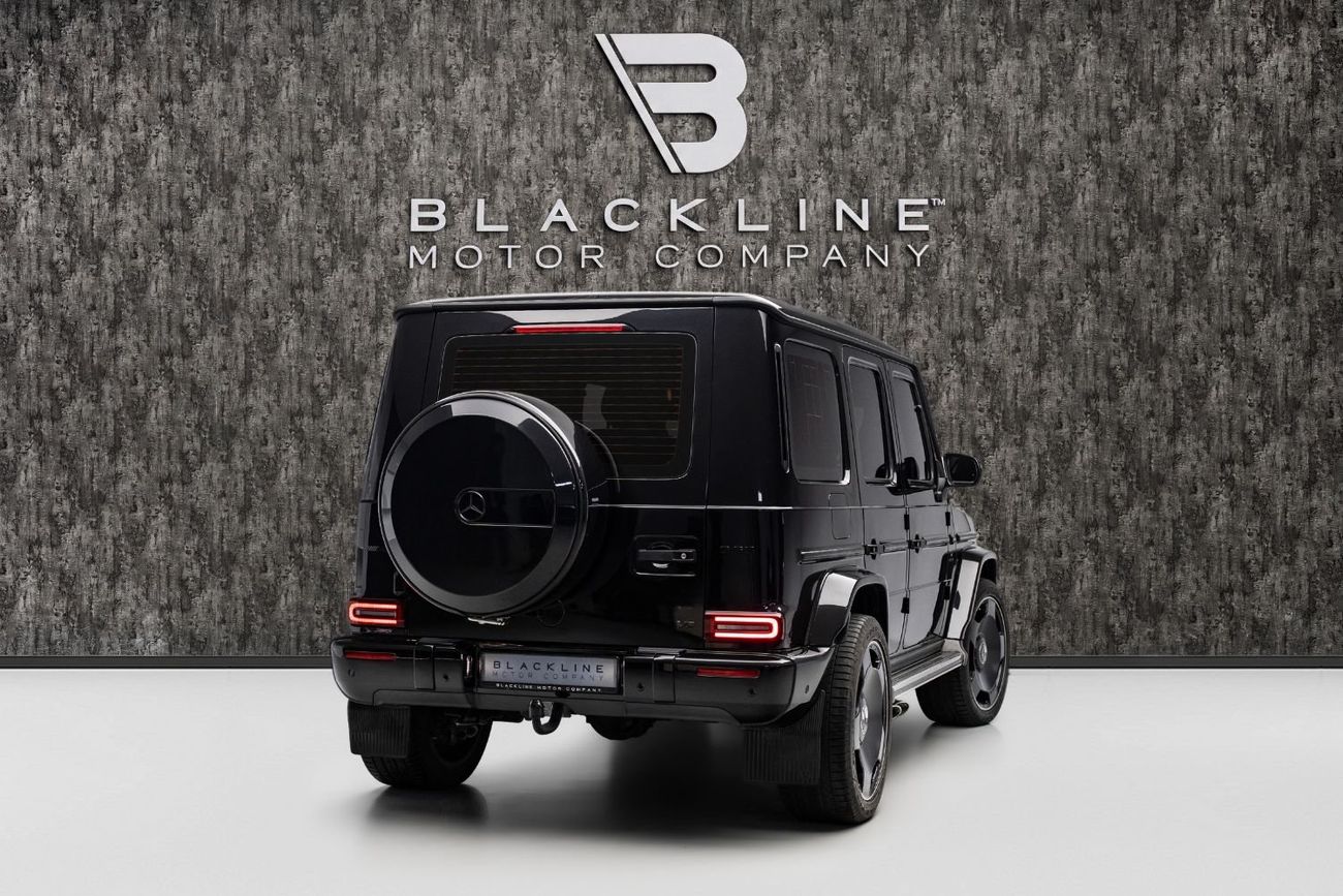Mercedes Benz G63 AMG STANDARD BUY NOW, PAY 2027 | THE BLACKLINE STANDARD | Mercedes Warranty + Service Contract, GCC