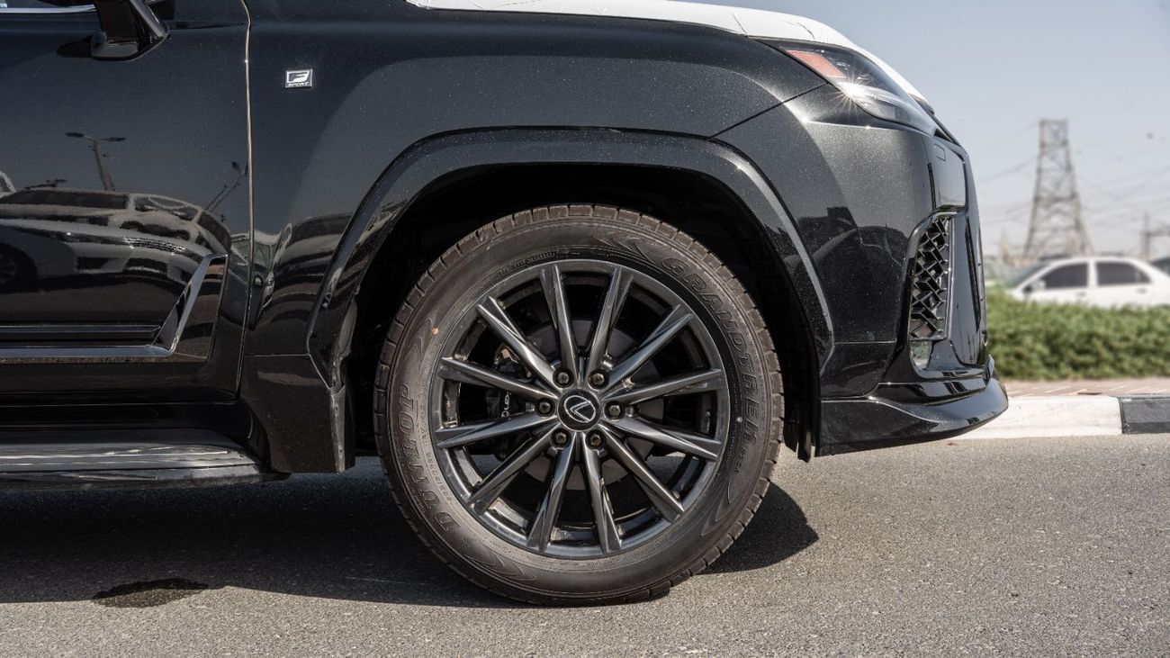 Lexus LX600 F-Sport 2026 Lexus LX600 F-Sport 3.5L Twin-Turbo AT Petrol (Black-Red)
