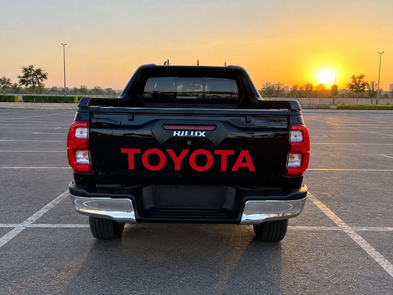 Toyota Hilux GL 2021Model Adventure Modified 2.7L v4 petrol Engine Colour Black push start Transmission Automatic In