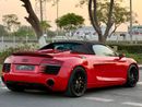 Audi R8 Spyder FSI Audi R8 Spyder 2016 GCC Specs V8 Convertible in Perfect Conditions