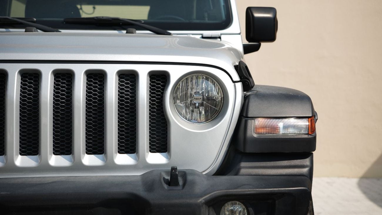 Jeep Wrangler SPORT 3.6L | Full Service History | GCC | Zero Down Payment Support