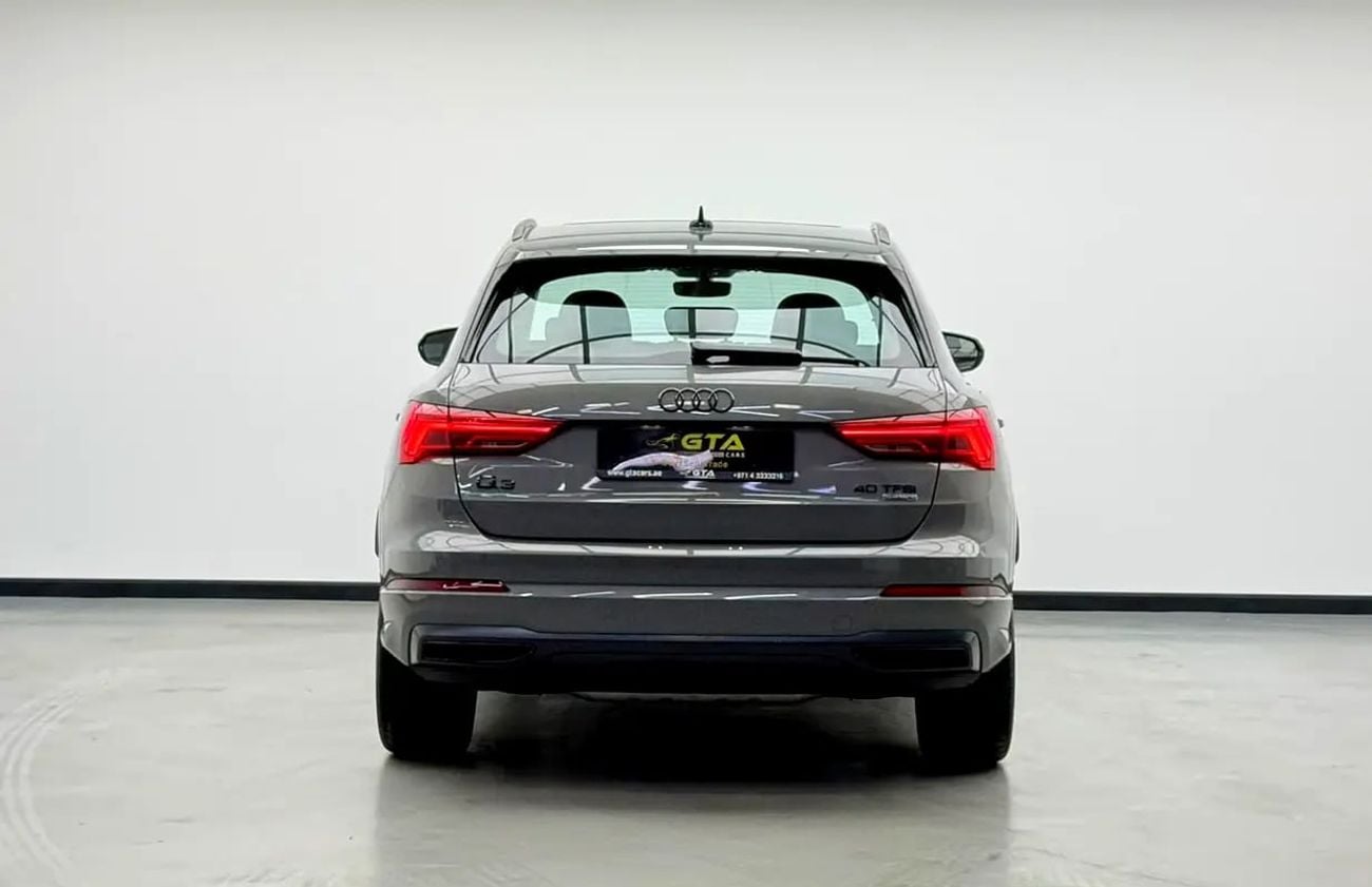 Audi Q3 40 TFSI Quattro, Warranty + Service Pack, Very Low Km, Fully Loaded, GCC