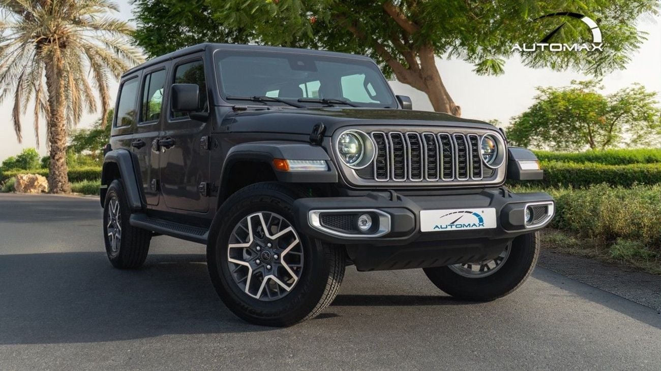 Jeep Wrangler Unlimited SAHARA I4 2.0T 4x4 GCC 2026 With 3 Years Warranty Or 60,000 Km @Official Dealer
