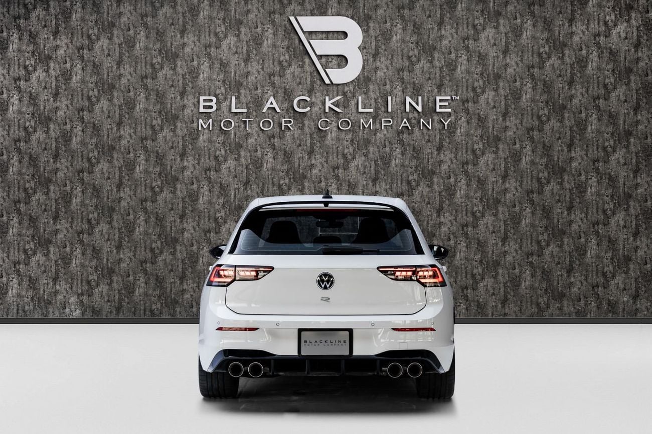 Volkswagen Golf R BUY NOW, PAY 2027 | THE BLACKLINE STANDAD | Warranty + Service, GCC, Low KMs