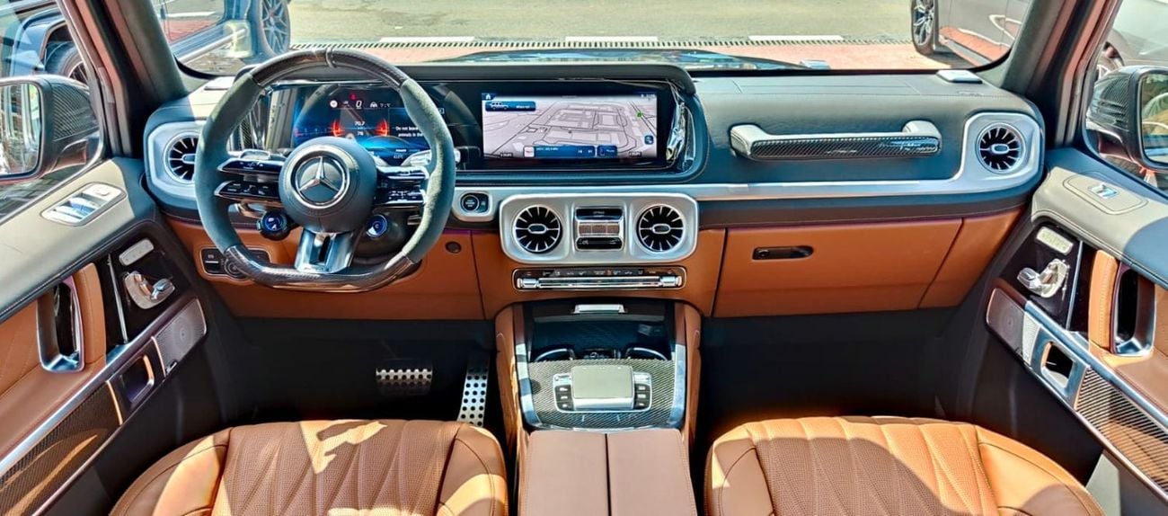 مرسيدس بنز G 63 AMG ستاندارد ضمان لمدة 5 سنوات على ألياف الكربون الداخلية والخارجية (2026) - مجلس التعاون الخليجي