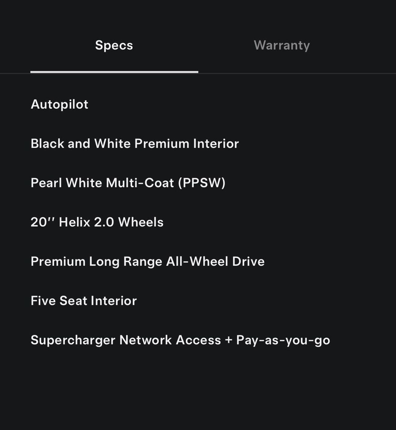 Tesla Model Y LONG RANGE TESLA MODEL Y LONG RANGE AWD PREMIUM 2025 GCC WITH 8 YEARS TESLA DUBAI AGENCY WARRANTY IN MINT COND