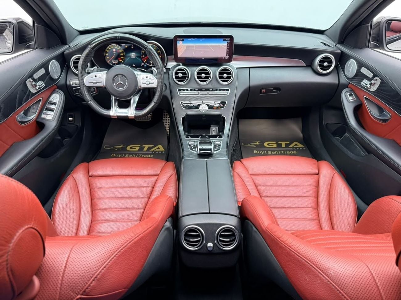 مرسيدس بنز سي 43 ايه ام جي AMG SPORT مرسيدس C 43 AMG موديل 2019، ضمان لمدة عام، سجل صيانة، مواصفات خليجية
