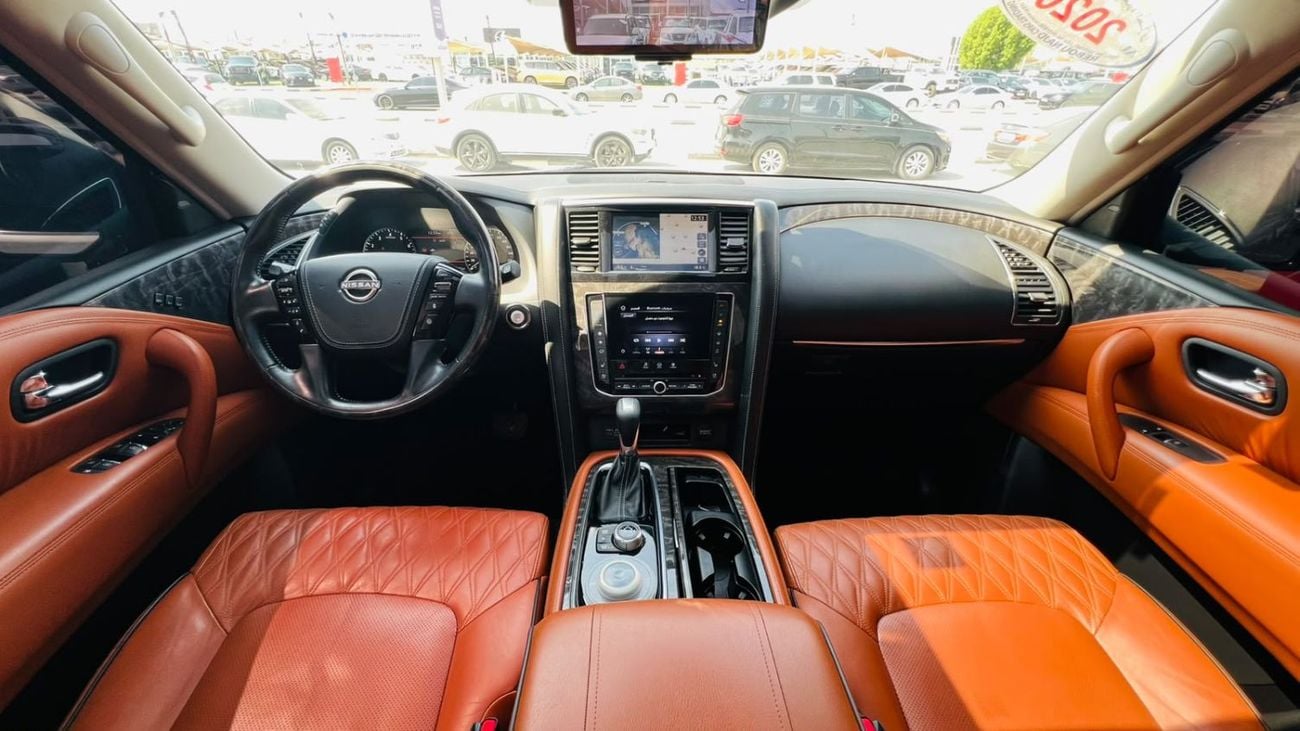 نيسان باترول LE بلاتينيوم سيتي محرك 5.6 لتر/V8