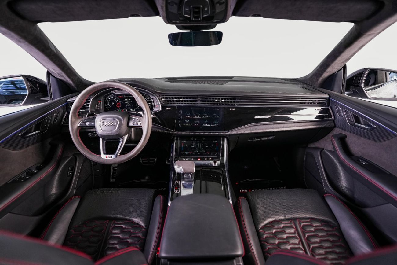 Audi RSQ8 STANDARD TFSI quattro 4.0L GCC-Nardo Grey-AKRAPOVIC Sports Exhaust System-Black Interior