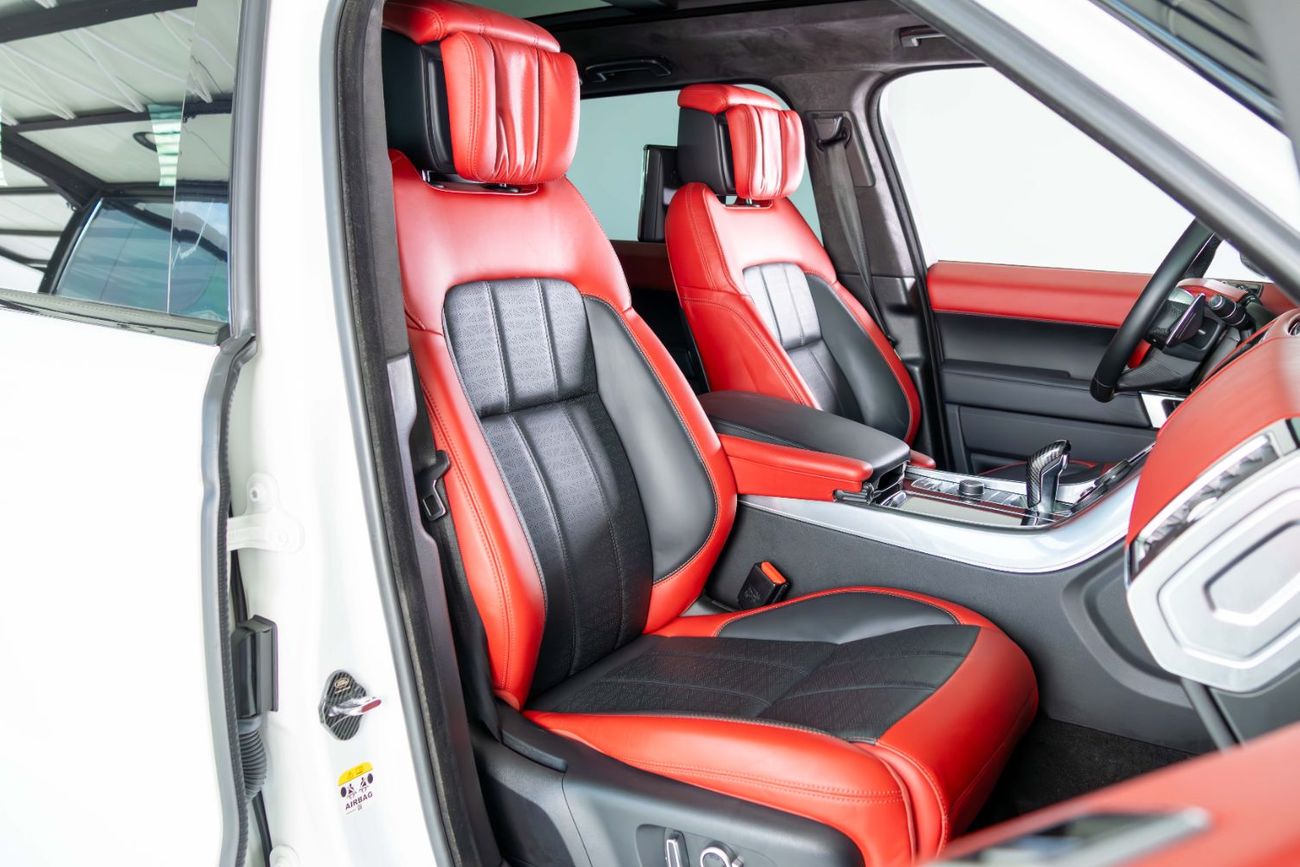 Land Rover Range Rover Sport GCC-Low Mileage-High Gloss Black Rims-Rear Seat Entertainment
